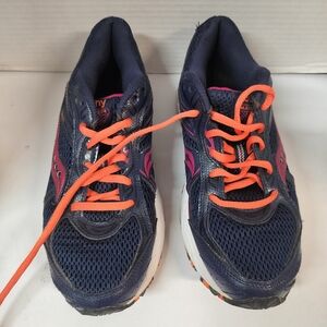 Saucony Kids' Navy and Pink Sneakers